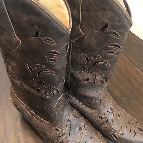 Roper Shoes - **Roper Ladies Cowboy Boots**